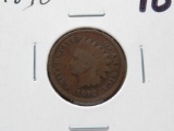 Indian Cent 1870 G better date