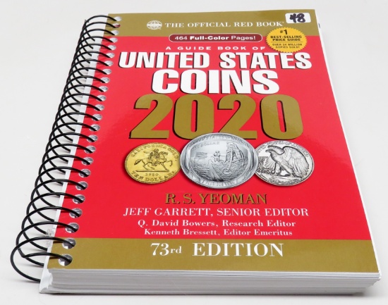 NEW 2020 Guide to US Coins/Red Book, spiral edition