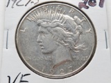 Peace $ 1927S VF better date