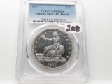 Trade $ 1877 PCGS Genuine altered surface-AU detail