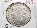 Morgan $ 1887 AU