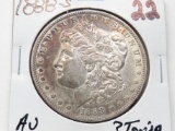 Morgan $ 1888S AU  ?toning, better date