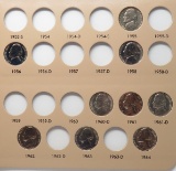 2 Dansco Jefferson Nickel Albums, Total 99 Coins (all removed from mint/pf sets w/gloves). Bk 1: 195