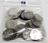 43 Silver Mercury Dimes avg circ