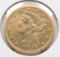 $5 Gold Half Eagle 1895S Fine