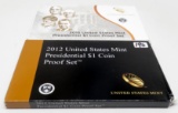 2 Presidential $ Proof Sets:  2012 Key Date, 2015