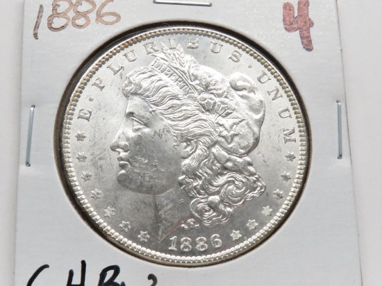 Morgan $ 1886 CH BU