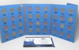 25 Washington Quarters: Whitman Album 1965-82, 20 Coins; 2000 Proof Set