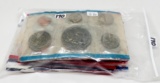 8 US Mint Sets, no outer envelopes, cello flood damaged: 1976, 2-1990, 2-1991, 3-1992  (Face $12.74)