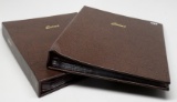 2 Dansco No.7000 Coin Stock Books, each with 9-12 Coin 2x2 pages, no coins.  Appear gently used-unus