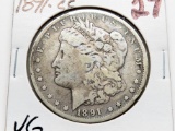 Morgan $ 1891CC VG better date