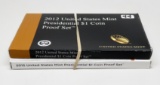 2 Presidential $ Proof Sets:  2012 Key Date, 2015