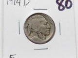 Buffalo Nickel 1914D F better date