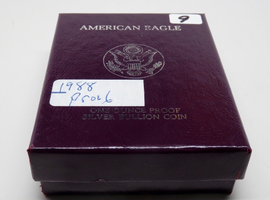 Silver American Eagle Proof 1988 no COA
