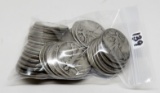 36 Silver Walking Liberty Half $, 1930s & 40's