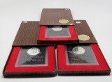 3 Eisenhower PF $ (brown box): 1972S, 1973S, 1974S