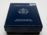 Silver American Eagle Proof 2004W complete