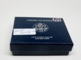 Silver American Eagle Proof 2010W complete