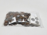 365 Lincoln Wheat Cents including steel + 8 Indian Cents