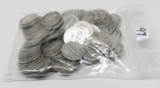 100 Silver Mercury Dimes: 40 (1916-1919), 26 (1920-1929), 34 mixed date