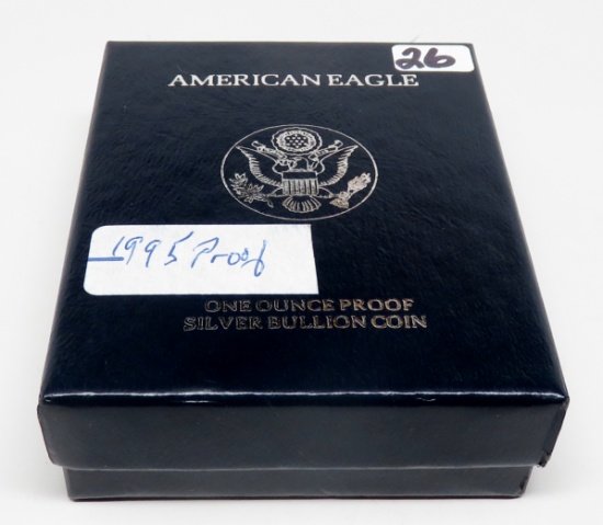 Silver American Eagle Proof 1995 complete