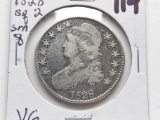 Capped Bust Half $ 1828 square 2 small 8 VG
