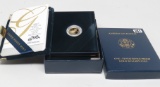 2007W Gold $5 American Eagle 1/10oz Proof complete