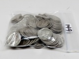 100 Silver Mercury Dimes