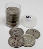20-1934 Silver Walking Liberty Half $