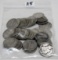 50 Silver Mercury Dimes