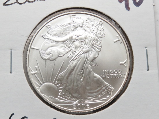 Silver American Eagle GEM BU 2006