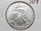 Silver American Eagle BU 2001