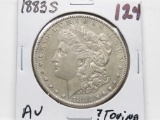 Morgan $ 1883S AU ?toning