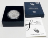 Silver American Eagle CH BU 2017W boxed