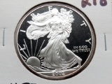 2002W Silver American Eagle Choice Proof