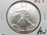 1999 Silver American Eagle BU, few tone spots
