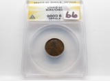 Lincoln Cent 1914D ANACS G6 details scratched, Semi-Key Date