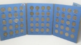 Whitman Jefferson Nickel Album, 1938-1959D, 60 Coins, dates unchecked by us