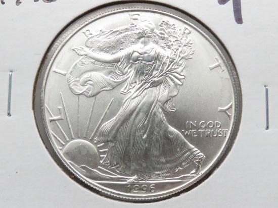 1996 Silver American Eagle BU