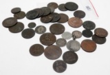 35 World Coins from 1800's, some silver