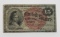 Fractional Currency 15 Cent 4th Issue 1863 FR1267, VG intact