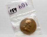 Washington/Time Increases His Fame 1879 US Mint Medal #601 restrike 33mm