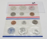 1961 US Mint Set, no outer envelope