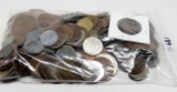 200 World Coins, assorted countries & denominations