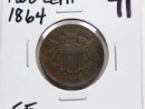 Two Cent 1864 EF