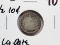 Seated Liberty Half Dime 1848 ?Large Date Good/Fair