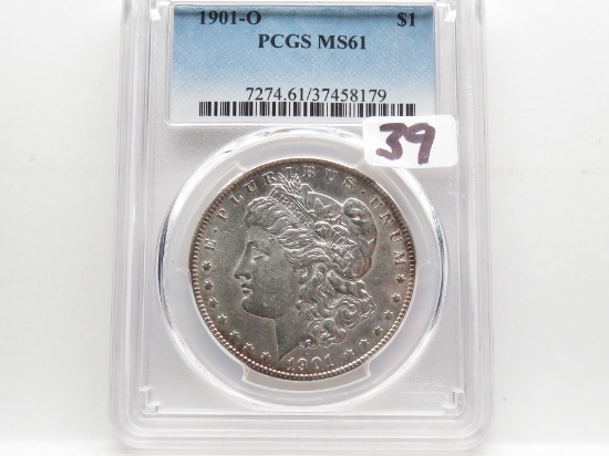 Morgan $ 1901-O PCGS MS61