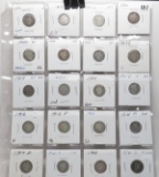 20 Barber Dimes, no repeat avg G or better: 1892, 99 PO, 1900PO, 04, 05S, 07S, 08PO, 11PD, 12PD, 13,