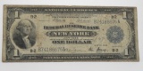 $1 FRBN 1918 New York, FR713, SNB74186676A, Fine