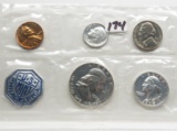 1963 US Proof Set, no outer envelope